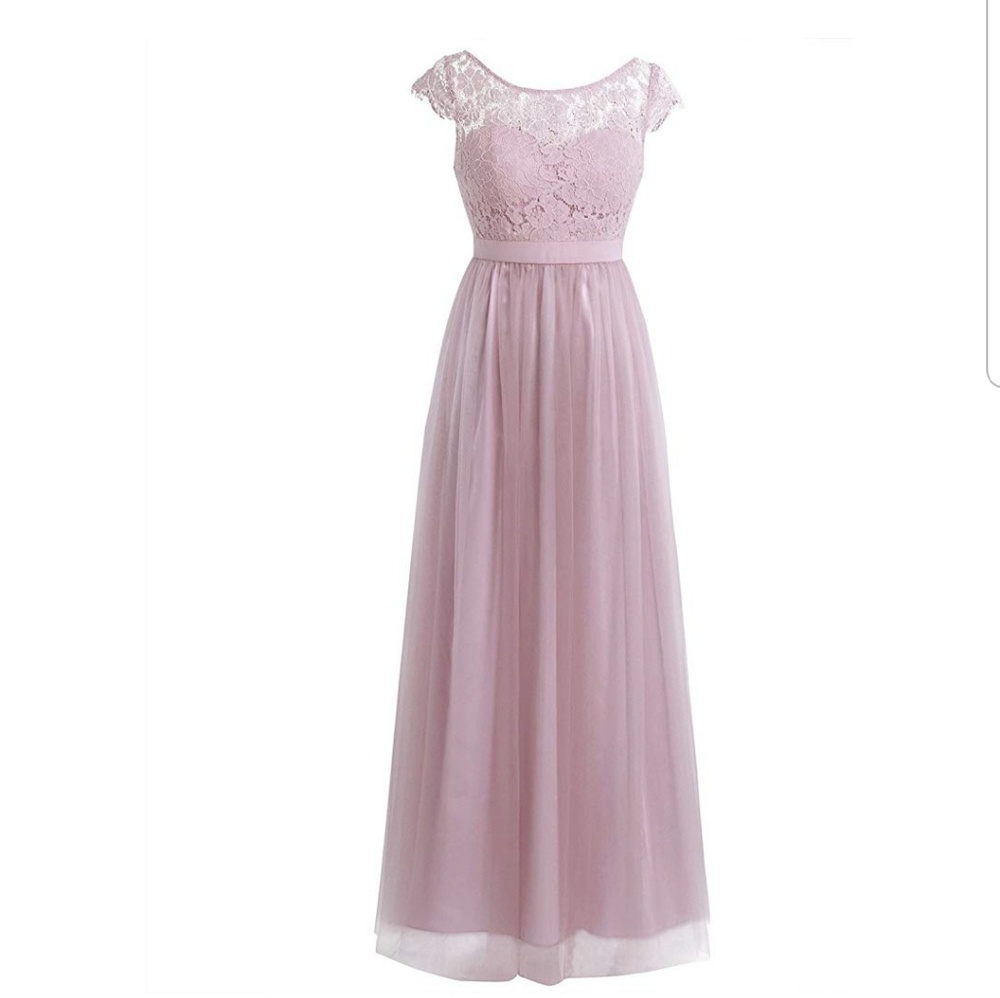 Dusty Rose Formal Gown
